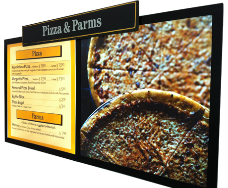 Magillum LED Flat Panel Menu Board